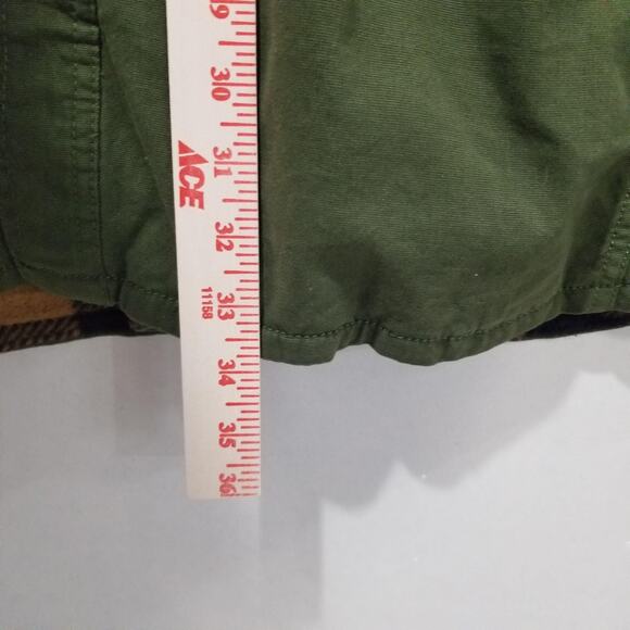 Carhartt Shirt Jacket Mens 2XLT Green Canvas Relaxed Fit Lined TJ5419-M - Picture 7 of 8